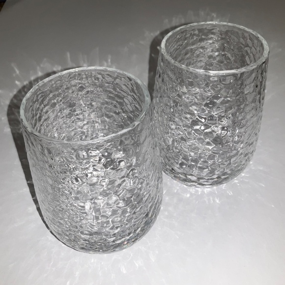 1-Cravings by Chrissy Teigen X Target Hammered Highball Glasses 5” Tall - Picture 5 of 8